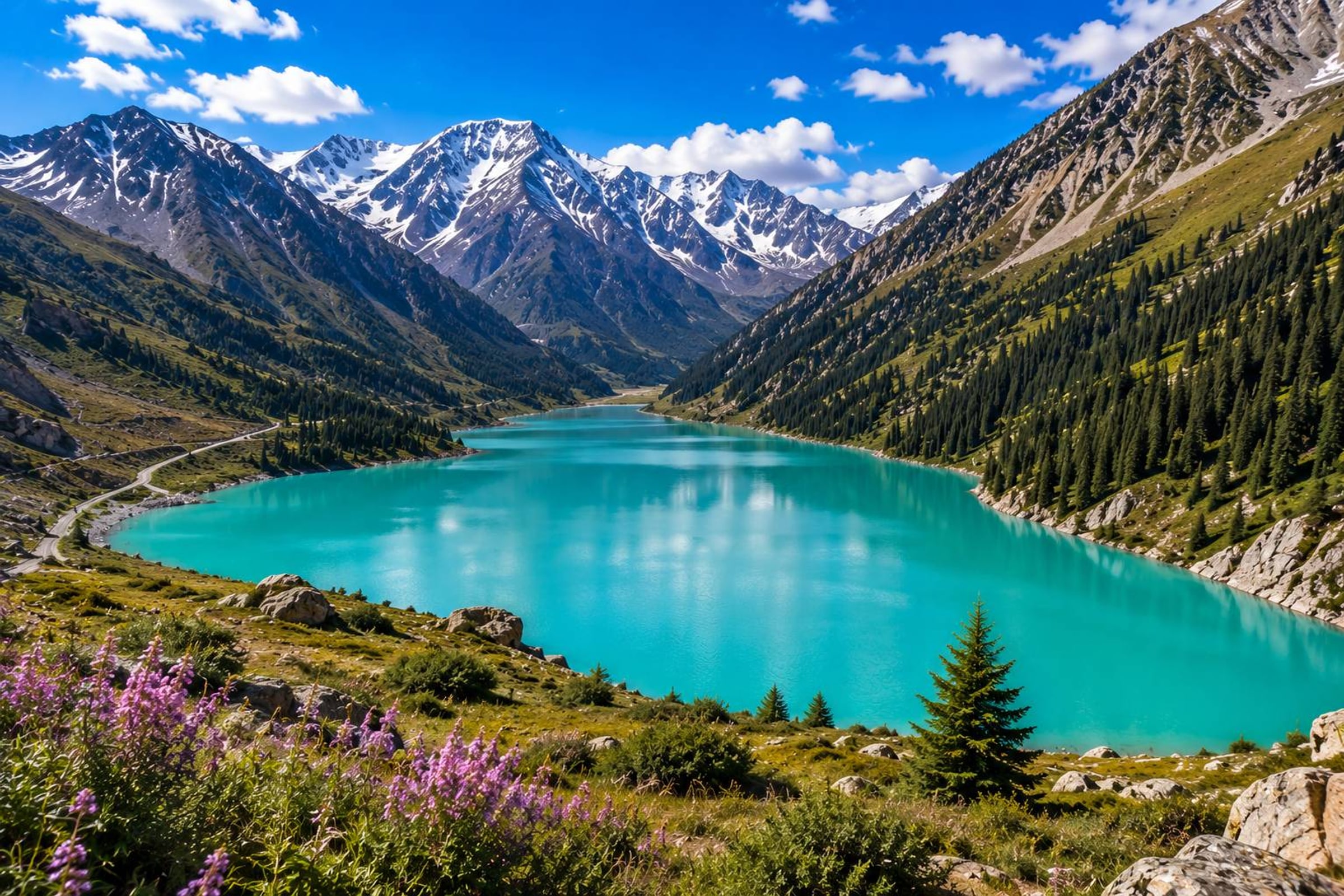 Ausflug zum Großen Almaty-See